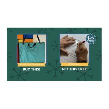 Travel and Project Storage Bag Holiday BOGO Deal - Includes a FREE Design Pad